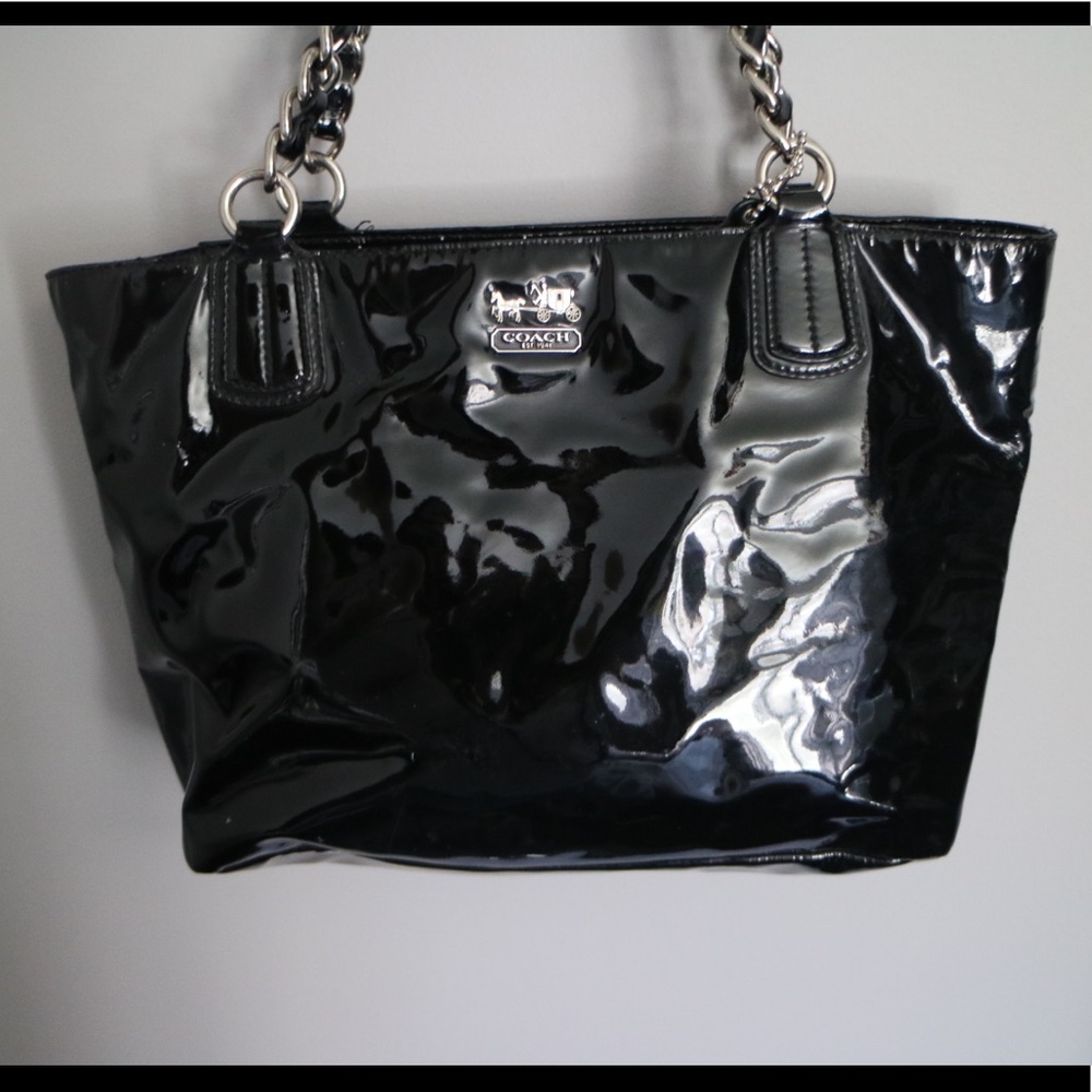 Coach Patent Leather Handbag